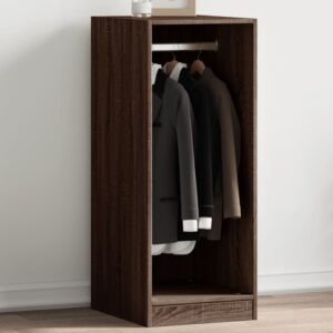 vidaXL Garderobe grå sonoma 48x41x102 cm konstruert tre