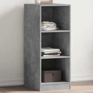 vidaXL Garderobe betonggrå 48x41x102 cm konstruert tre