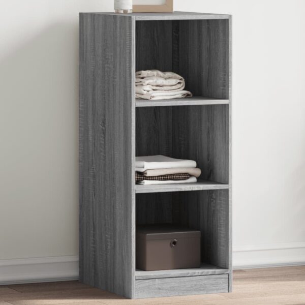 vidaXL Garderobe grå sonoma 48x41x102 cm konstruert tre