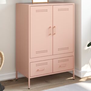 vidaXL Highboard rosa 68x39x101