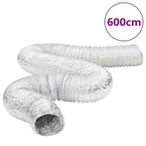 vidaXL Ventilasjonsslange aluminium 6 m Ø15 cm