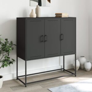 vidaXL Highboard svart 100