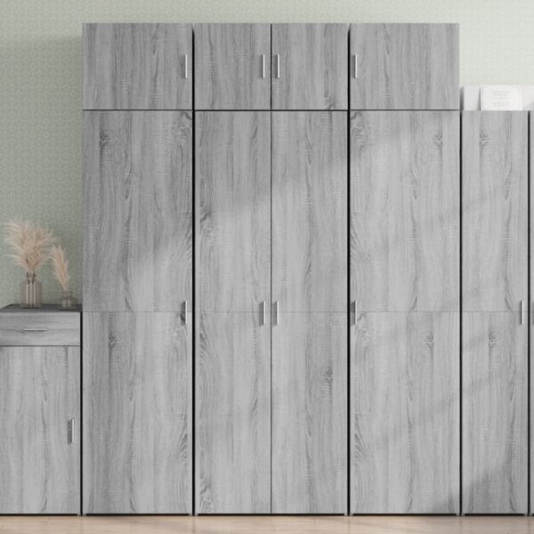 vidaXL Highboard grå sonoma 70x42