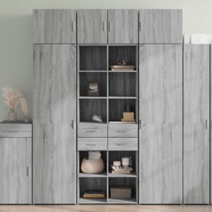 vidaXL Highboard grå sonoma 70x42