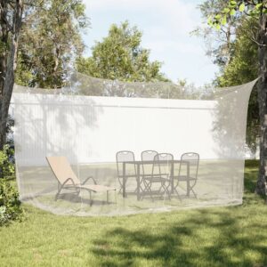 vidaXL Myggnett for innendørs utendørs 156 netting hvit 300x300x200 cm