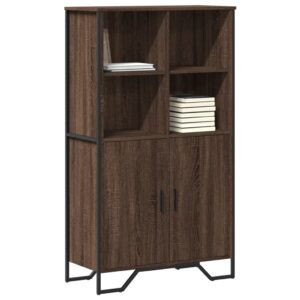 vidaXL Highboard brun eik 79