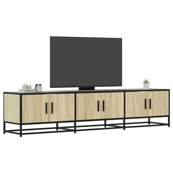 vidaXL TV-benk sonoma eik 180x35x41 cm konstruert tre