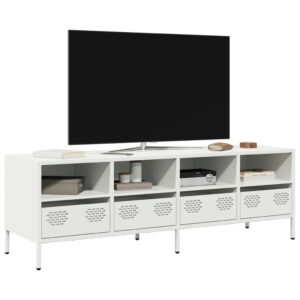 vidaXL TV-benk hvit 135x39x43