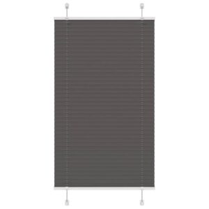 vidaXL plisségardin sort 80x100 cm Stoff Bredde 79