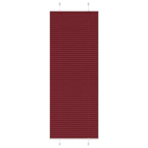 vidaXL Plisségardin Bordeaux Rød 70x200 cm Stoff Bredde 69