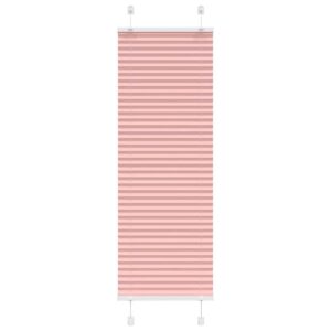 vidaXL plisségardin Rosa 40x100 cm Stoff Bredde 39