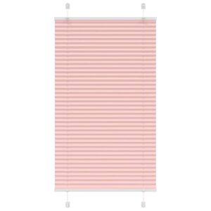 vidaXL plisségardin Rosa 75x100 cm Stoff Bredde 74