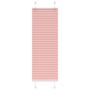 vidaXL plisségardin Rosa 45x150 cm Stoff Bredde 44