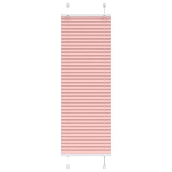 vidaXL plisségardin Rosa 45x150 cm Stoff Bredde 44