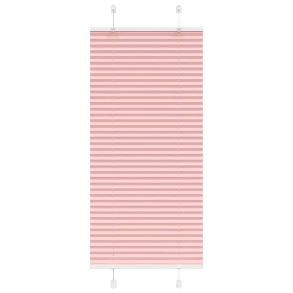 vidaXL plisségardin Rosa 60x150 cm Stoff Bredde 59