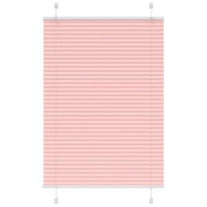 vidaXL plisségardin Rosa 85x150 cm Stoff Bredde 84