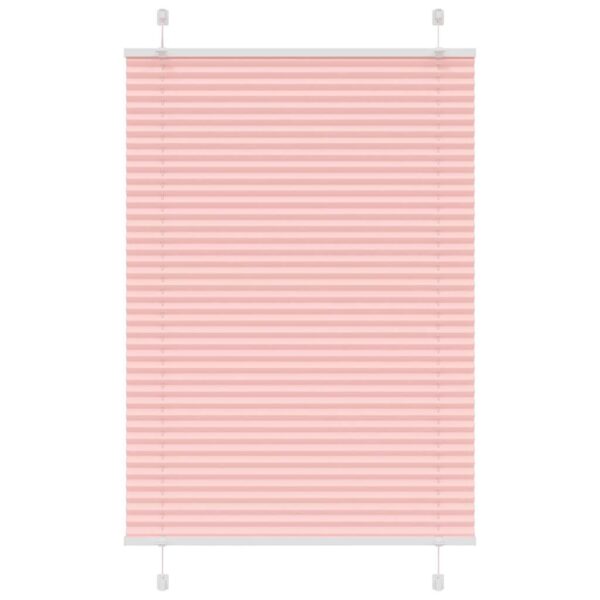 vidaXL plisségardin Rosa 85x150 cm Stoff Bredde 84