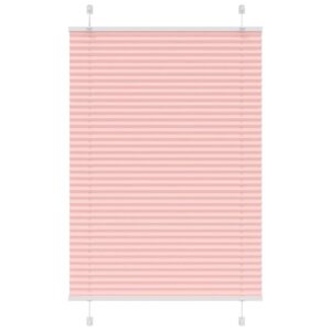 vidaXL plisségardin Rosa 95x150 cm Stoff Bredde 94