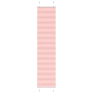 vidaXL plisségardin Rosa 45x200 cm Stoff Bredde 44