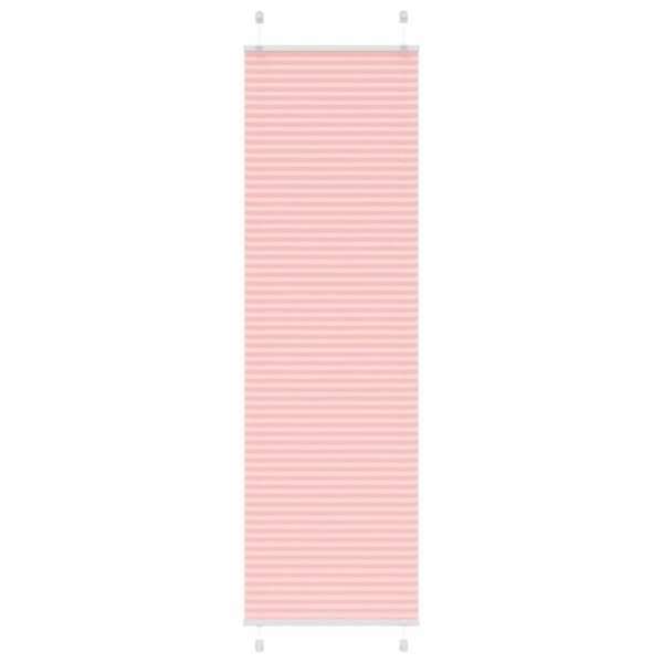 vidaXL plisségardin Rosa 55x200 cm Stoff Bredde 54