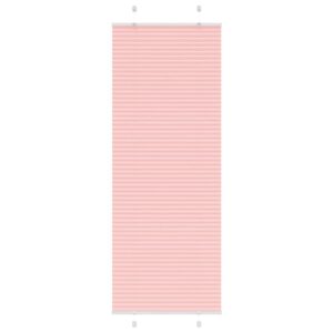 vidaXL plisségardin Rosa 70x200 cm Stoff Bredde 69