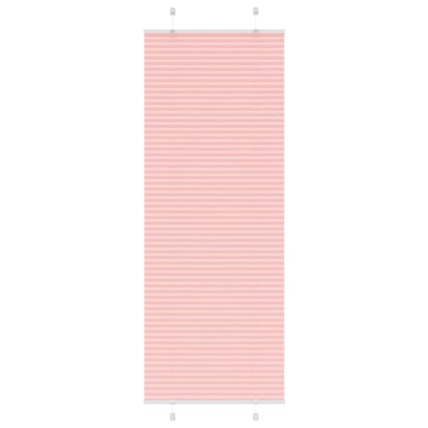 vidaXL plisségardin Rosa 70x200 cm Stoff Bredde 69