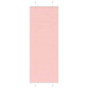 vidaXL plisségardin Rosa 80x200 cm Stoff Bredde 79