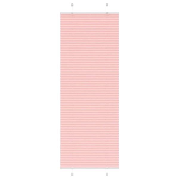 vidaXL plisségardin Rosa 80x200 cm Stoff Bredde 79