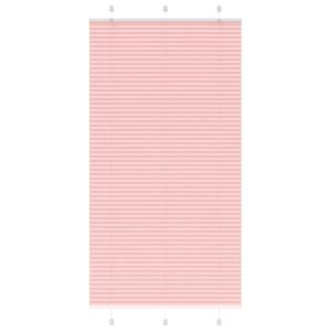 vidaXL plisségardin Rosa 105x200 cm Stoff Bredde 104