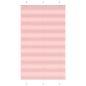 vidaXL plisségardin Rosa 115x200 cm Stoff Bredde 114