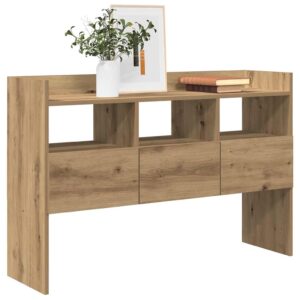 vidaXL Skjenk artisan eik 105x30x70 cm konstruert tre