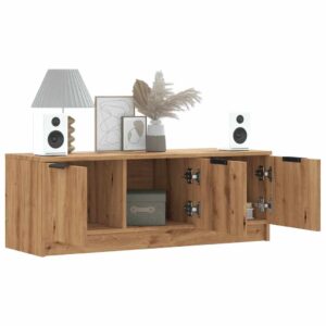 vidaXL TV-benk artisan eik 102x35x36