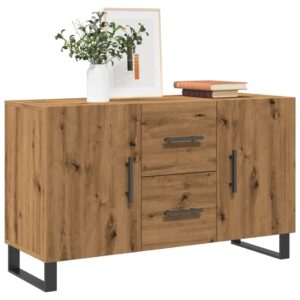 vidaXL Skjenk artisan eik 100x36x60 cm konstruert tre