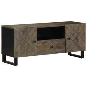 vidaXL TV-benk 105x33x46 cm heltre mango