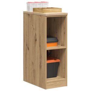 vidaXL Garasje Oppbevaringsskap Artisan Oak 30x51x85 cm Heltre Furu