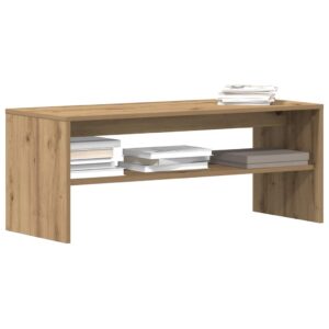 vidaXL TV-benk artisan eik 100x40x40 cm konstruert tre