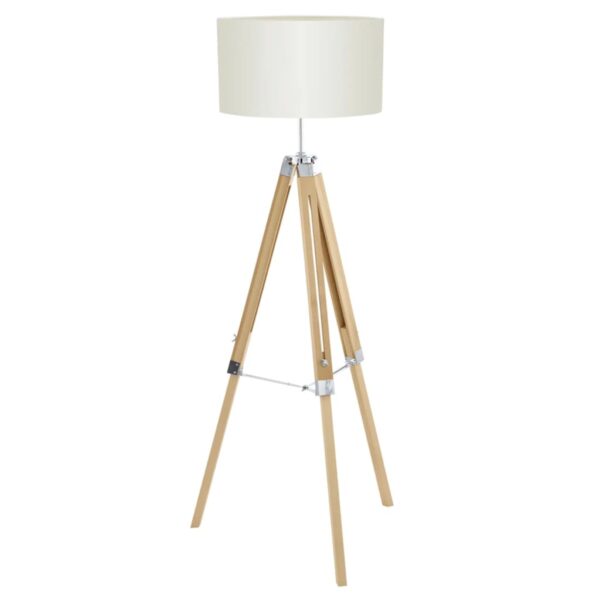 EGLO Gulvlampe Lantada 150 cm beige 94324