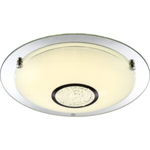 GLOBO LED-taklampe AMADA glass 48241