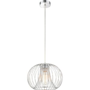 GLOBO Taklampe MATOUS I krom 15149