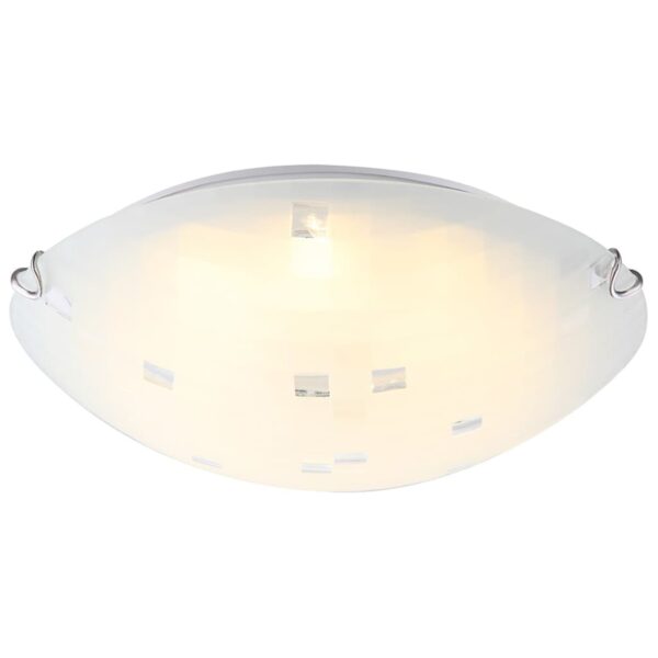 GLOBO LED-taklampe JOY I glass hvit 4041463