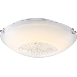 GLOBO LED taklampe DELPHI glass hvit 4041465