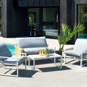 Sofagruppe modell Cleo – Hvit