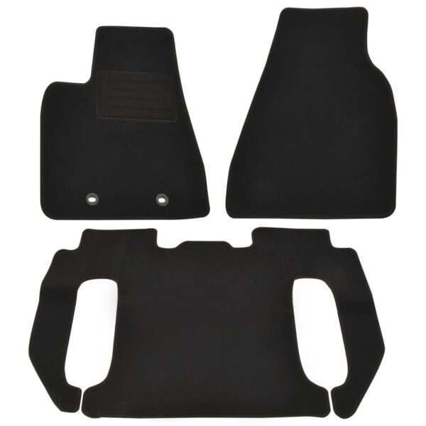 vidaXL Bilmattesett 3 deler for Tesla Model X