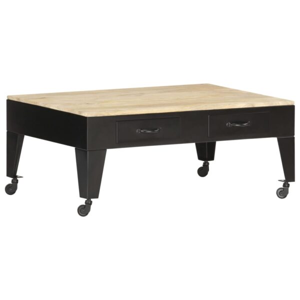 vidaXL Salongbord 100x60x40 cm heltre mango
