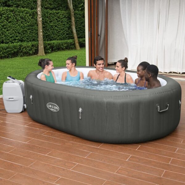 Bestway Lay-Z-Spa Boblebad Mauritius Airjet oval