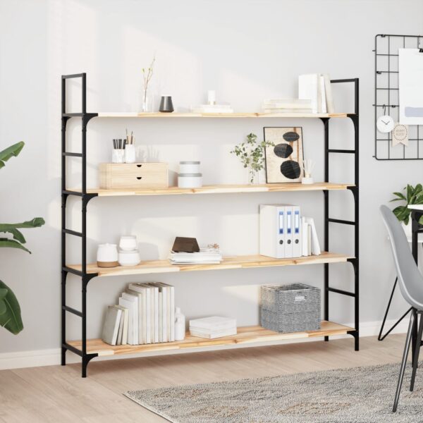vidaXL Flytende hyller 2 stk 120x30x2 cm ubehandlet heltre akasie