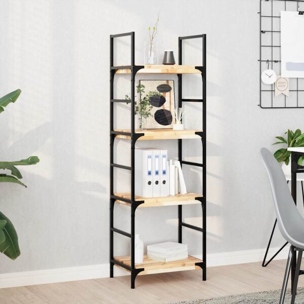 vidaXL Flytende hyller 2 stk 40x30x4 cm ubehandlet heltre akasie